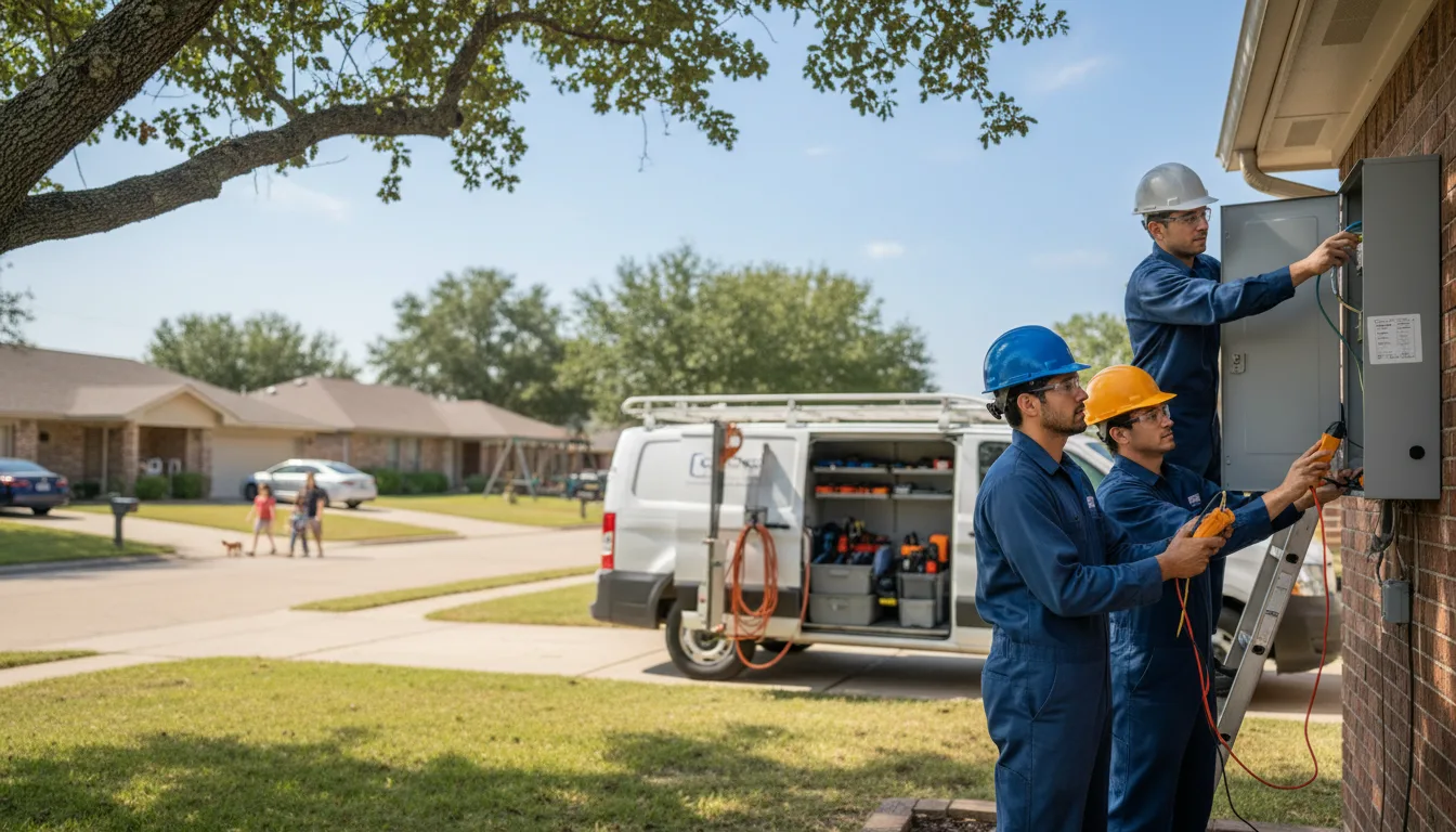 Certified electrician providing emergency electrical services in Newbern, AL